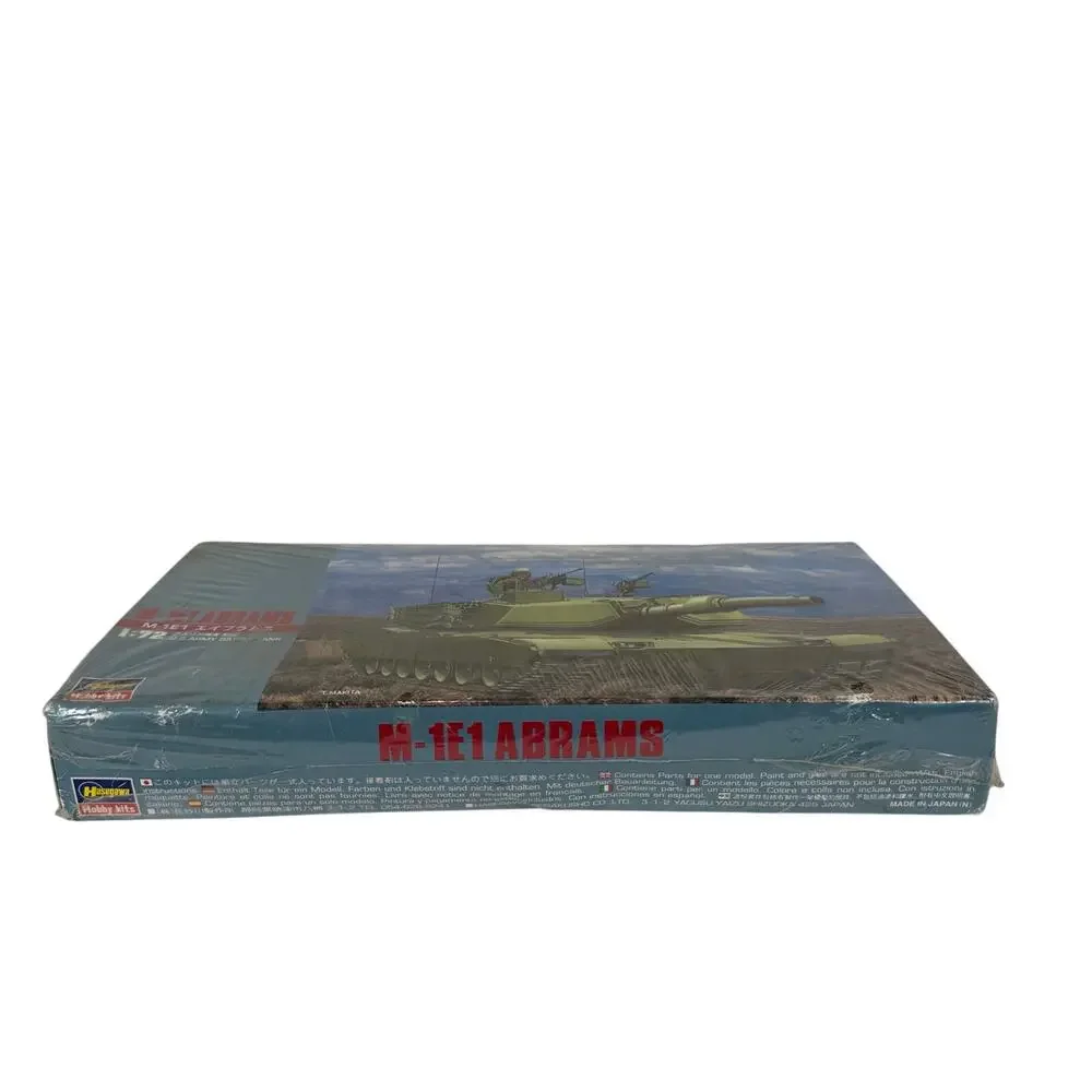 Hasegawa Hobby Kits, M-1E1 Abrams, U.S. Army Battle Tank, 1:72‎ Scale, NIB
